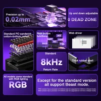 AULA WIN60 WIN68 HE Esports Magnetic Switch Keyboard Rapid Trigger 8K Return RGB Hotswap 60% 68% Custom Game Keyboard - Image 3