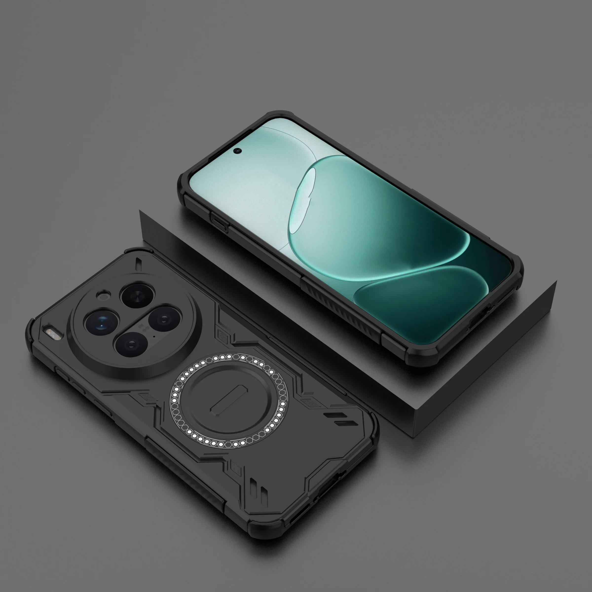 Breathable Heat Dissipation Phone Case with Magsafe Wireless Charging Compatibility