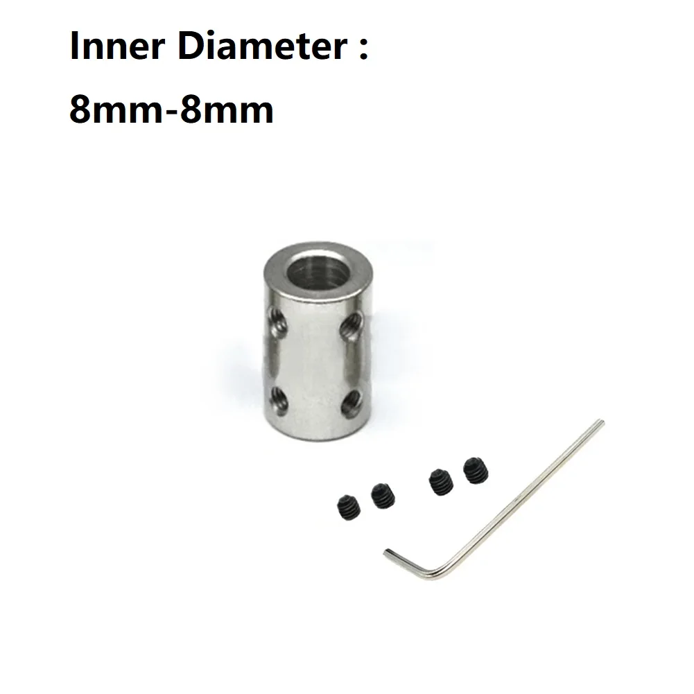 Rigid Shaft Coupler Connector Sleeve CNC Motor Jaw Shaft Coupler 1set 4mm/5mm/6mm/8mm/10mm #45 Steel Transmission shaft coupler shaft connector rigid shaft coupler