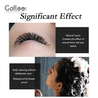 Gollee 0.5-1s Fast Adhesives for Eyelash Extensions No Odor Glue Eyelash Extensions No Irritation Lash Extension Supplies Makeup 2