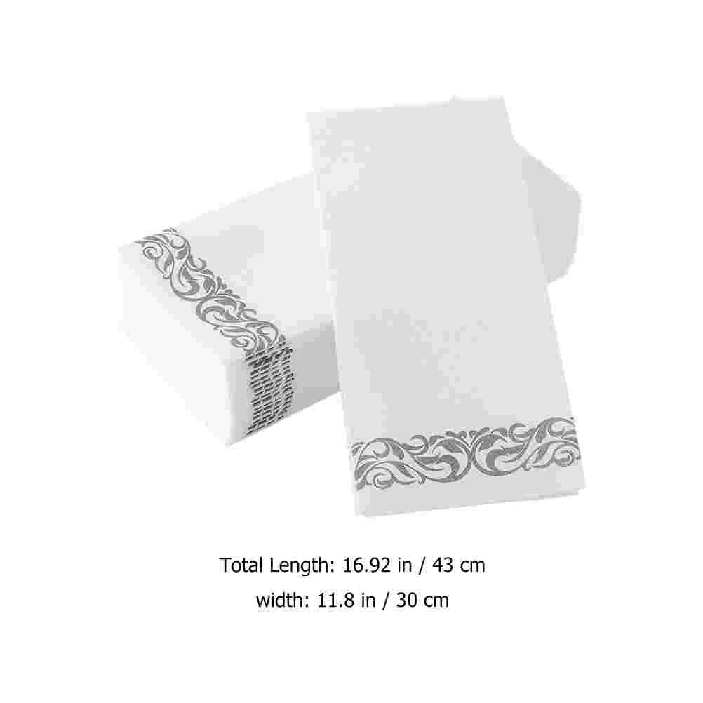 25 Pcs Paper Napkin Bridal Shower Napkins Wedding Decorations Guest Home Tissue Party Dining Table