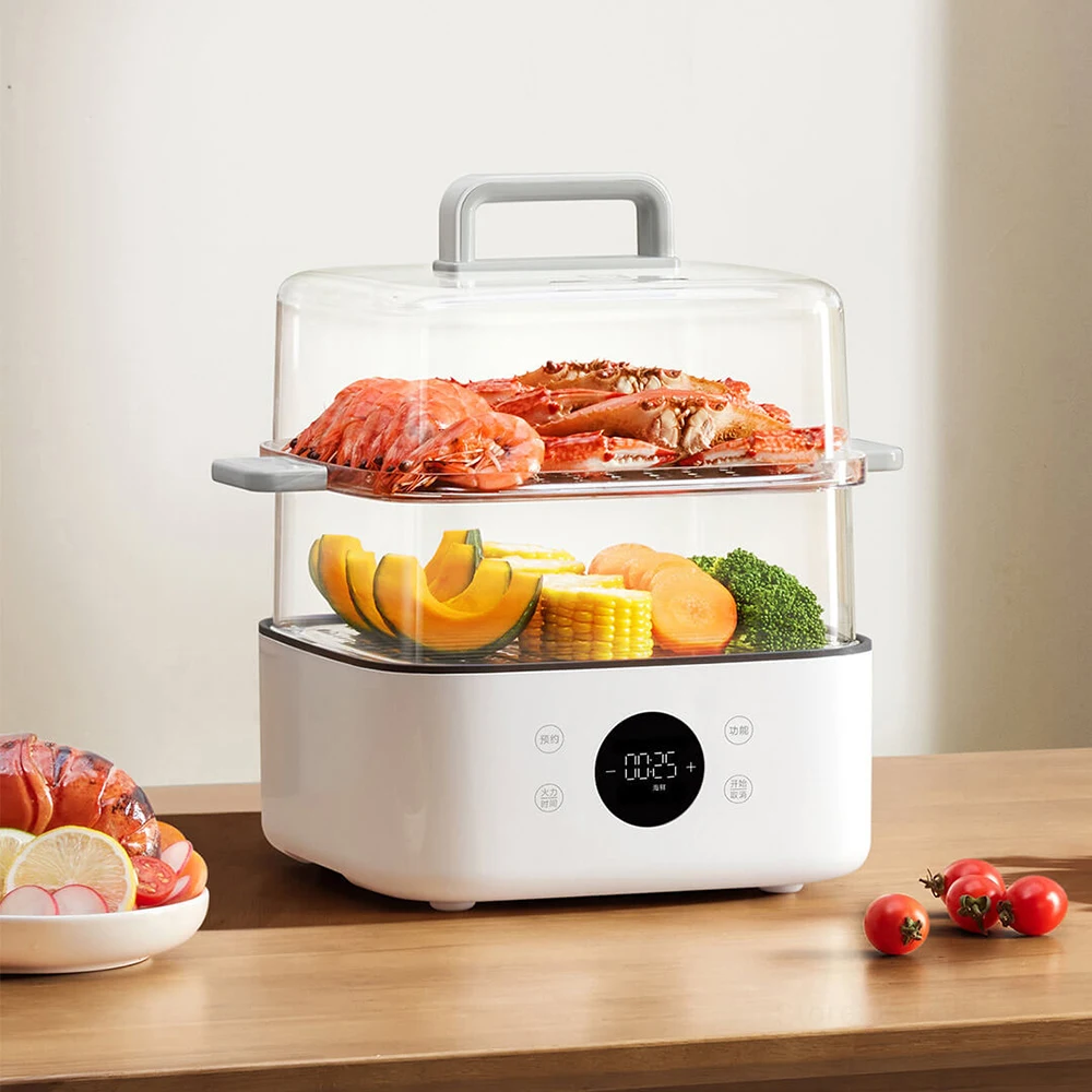 2024 XIAOMI MIJIA Multi-Function Electric Steamer N1 13L Pressure Multicooker Steamer Food Warmer 1500W 8H Heat Preservation 2