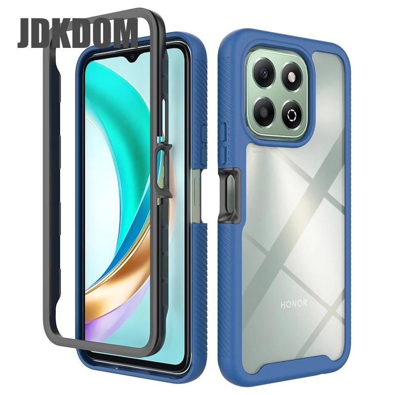 Shockproof Armor Phone Case with Front Frame Cover