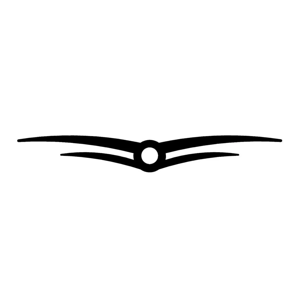 Mercedes Compatible Axor Winged Logo Frame Chrome WN Inox WNMAX116