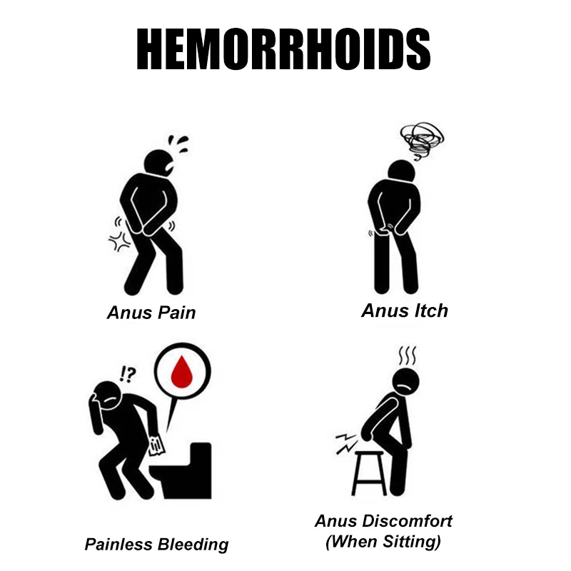 Pain Relief Cream Herbal Hemorrhoids Ointment Cure External Internal Mixed Hemorrhoids Anal Fissure Bleeding Swelling Plaster 20g