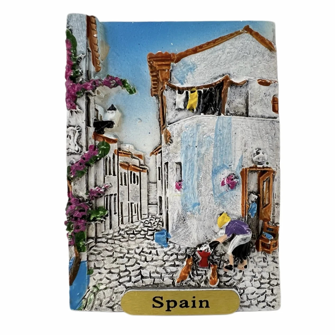 

Spain Barcelona Fridge Magnets Travel 3D Memorial Magnetic Refrigerator Stickers Gift Room Decoration Collectio