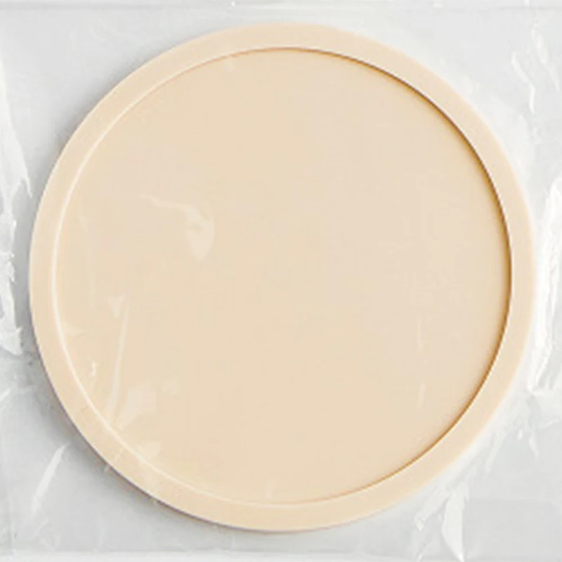 Silicone Heat-Resistant Round Beverage Coaster and Table Protector