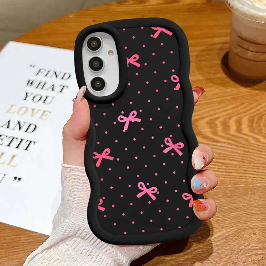 Chic Black Bow Soft TPU Phone Case