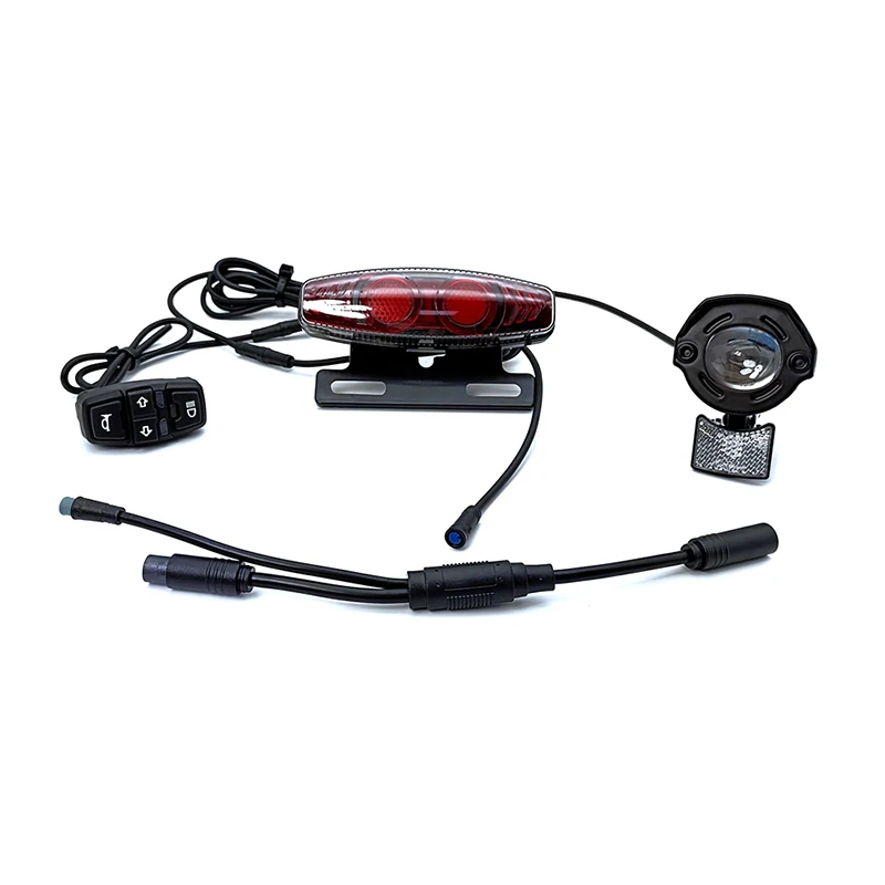 EIBKE Electric Bicycle Light Kit Set Universal 24V 36V 48V 60V BAFANG KUNTENG JULET Steering