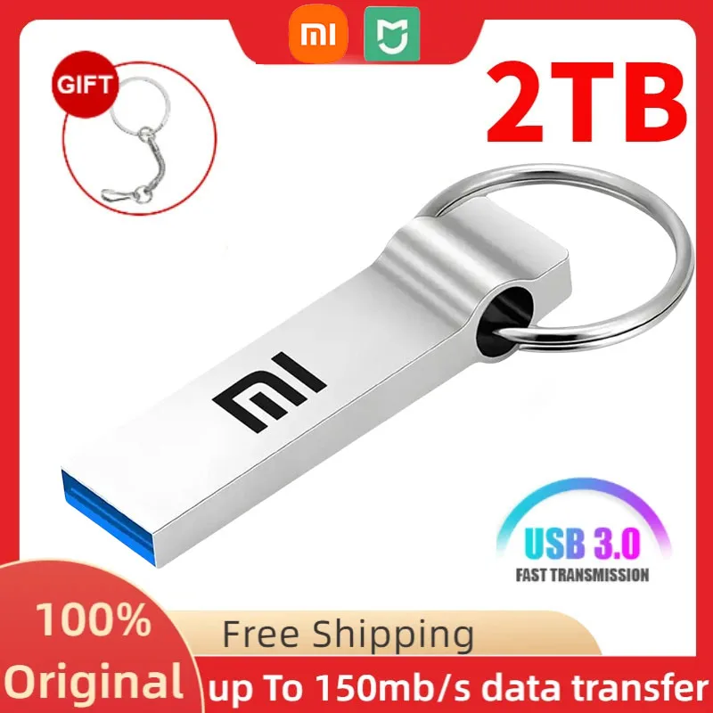 

Usb-флеш-накопитель 2 в 1 MIJIA Xiaomi TB, металлический USB-накопитель объемом 128 ГБ, 512 ГБ, 3,1 ГБ, OTG, флеш-накопитель Usb 256 для ТВ