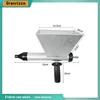 Auger Mortar Caulking Gun,All-Metal Portable Cement Caulking Gun Sprayer With Nozzles for Walls, Bricks, Floors 6