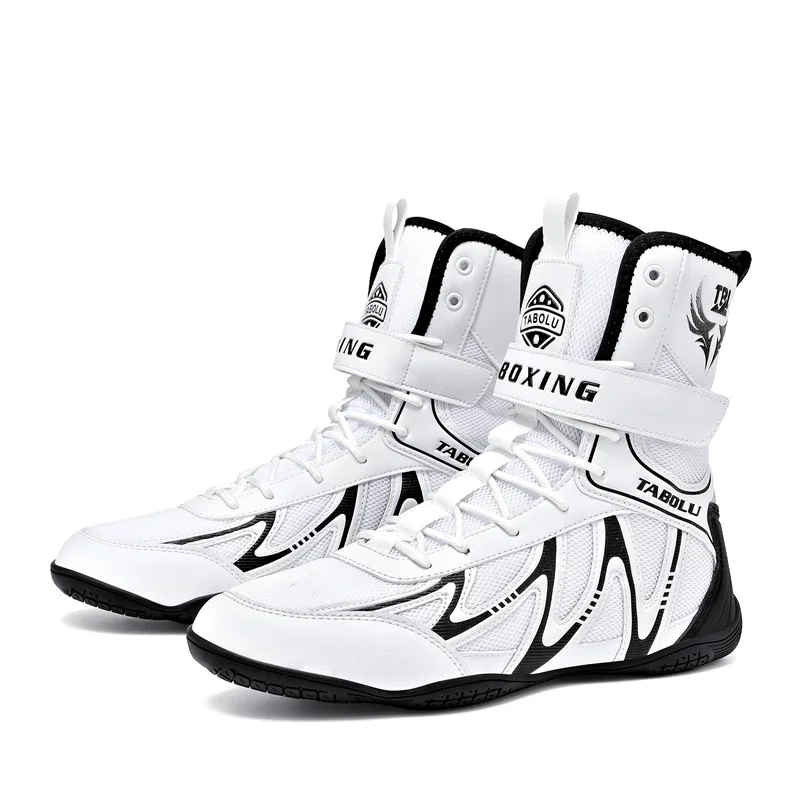 Boxing Shoes Fighting Training Professional Breathable Fighting Boxing Wrestling Squats Competition Sneakers Wrestling Shoes Man