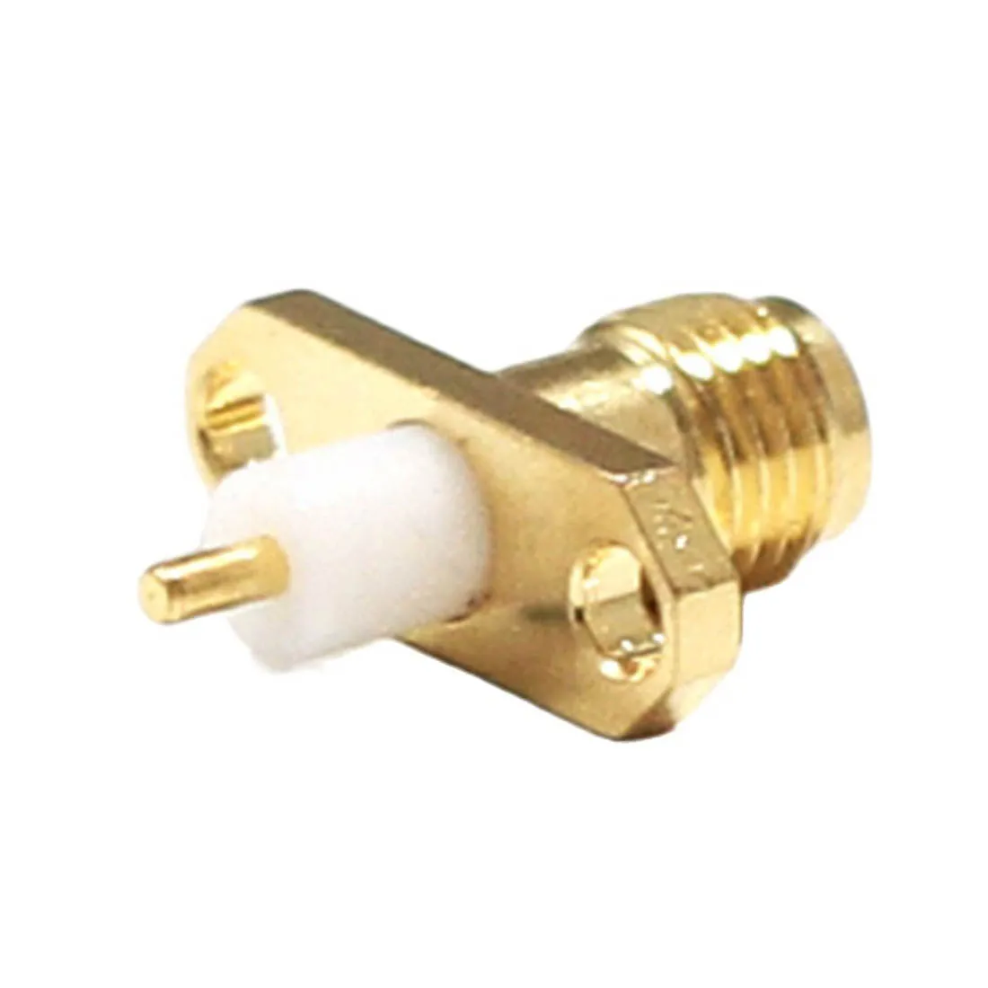 1pc NEW  SMA Female Jack RF Coax Modem Convertor Connector Panel Mount Solder Post Straight Insulator Long 4mm Goldplated 5 5 mm x 2 1mm dc power jack socket female panel mount connector metal 5 5 2 1 dc099