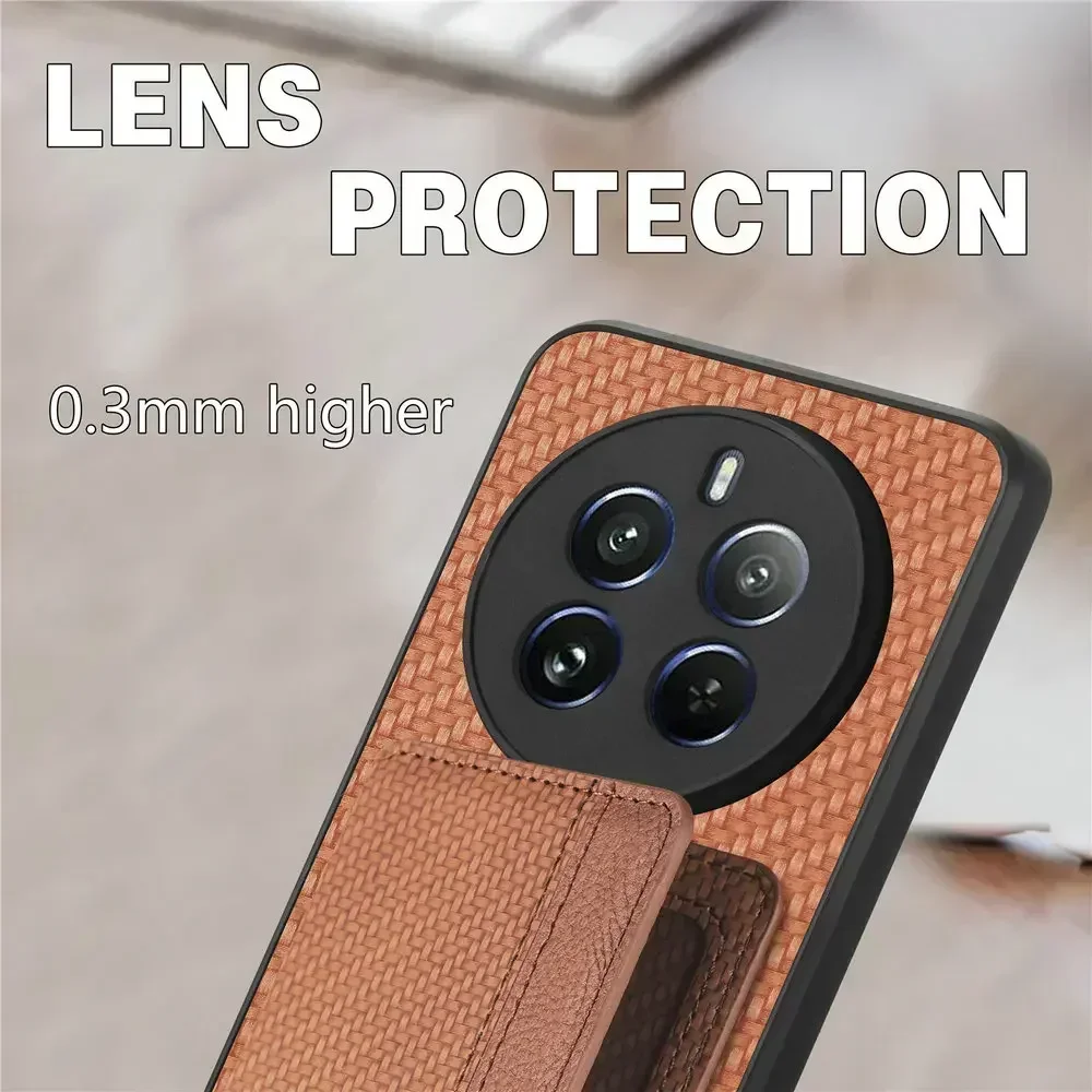 Magnetic Leather RFID Wallet Protective Phone Case & Back Cover