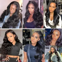 Extensions de cheveux humains Body Wave à clipser pour femmes, tête complète, vierge brésilienne, extension de cheveux à clipser, trame de 120 grammes, 8 pièces par ensemble 6