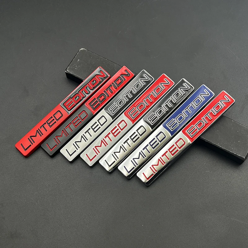 Limited Edition 3D Metal Racing Emblem Badge Sticker