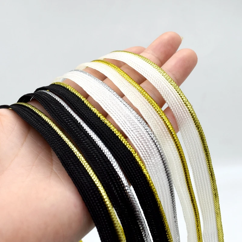 재봉용 폴리에스터 바이어스 배관 바인딩 테이프, DIY 수제 홈 텍스타일 퀼트 쿠션 침구 테두리 재봉 액세서리, 10mm