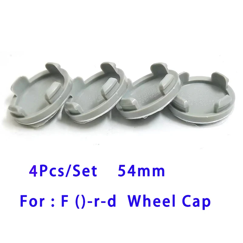 54mm Wheel Center Cap Rim Cover Refit For MK1 MK2 Car Styling Accessories Parts 4Pcs/Set wheel center caps