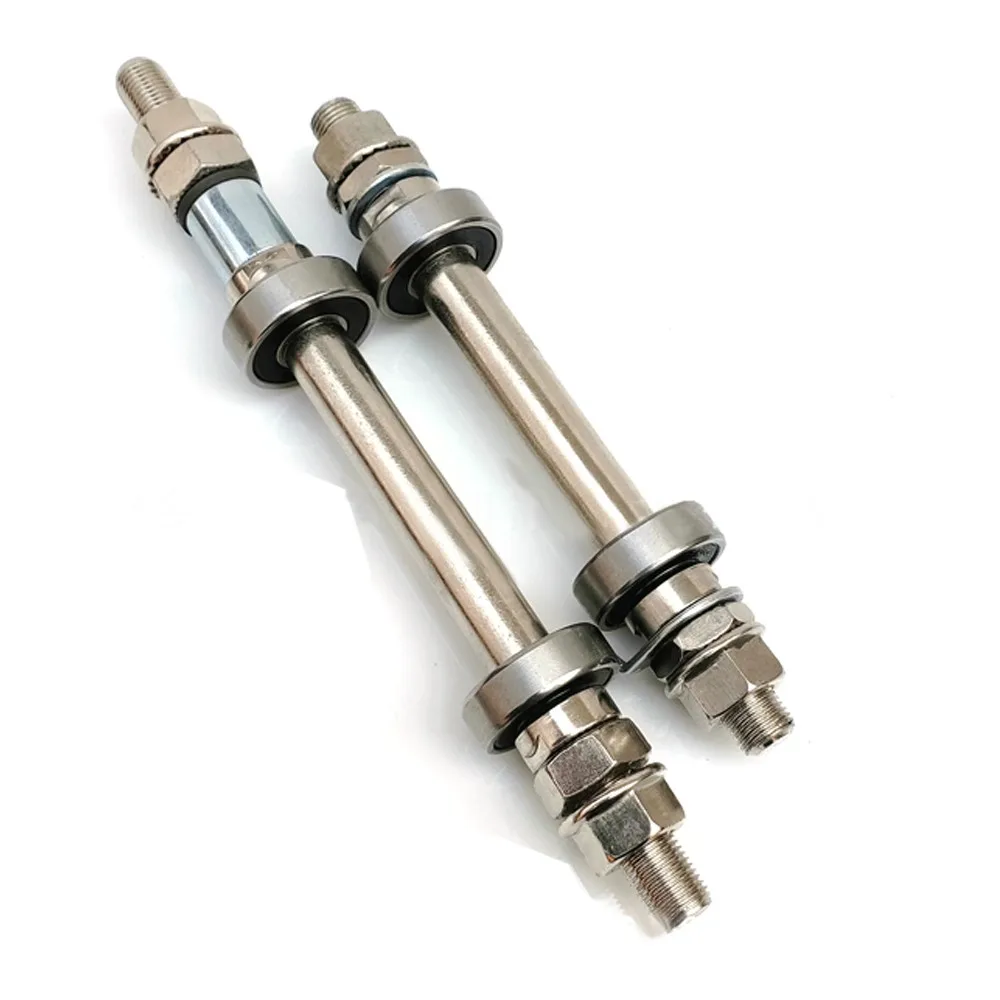 Bicycle Wheel Hub Bearings Bicycle Bearings Bike Wheel Hub Axle Front And Rear Solid Shaft Lever Solid Spindle Shift Shaft Bicycle Parts