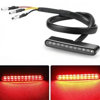 Motorcycle Rear Brake Light Mini 11/5LED Tail Stop Light Lamp for Dirt bike Motorbike License Plate Light Decorative Lamp