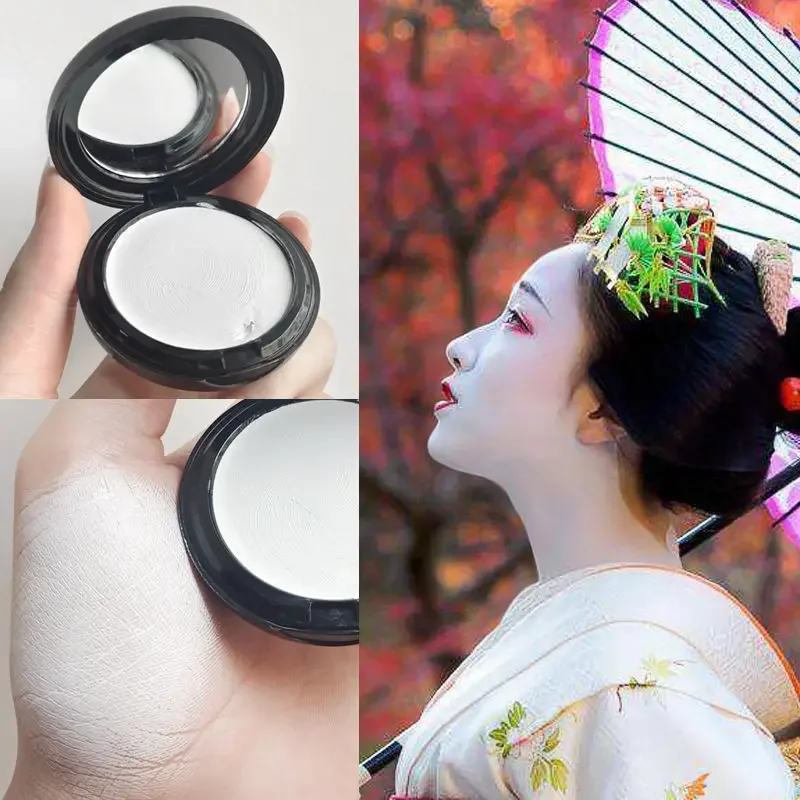 White foundation ultra extra white foundation make-up concealer high gloss cream pure white bb cream special for stage makeup