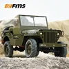Fms 1/6 Full Scale Simulation Willis Climbers 1941 Mb Scaler Wwii All Terrain Four-Wheel Drive Off-Road Climbing Vehicle 3