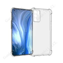 Durable Shockproof Soft TPU Anti - Falling Case - OPPO Reno6 5G (Clear)