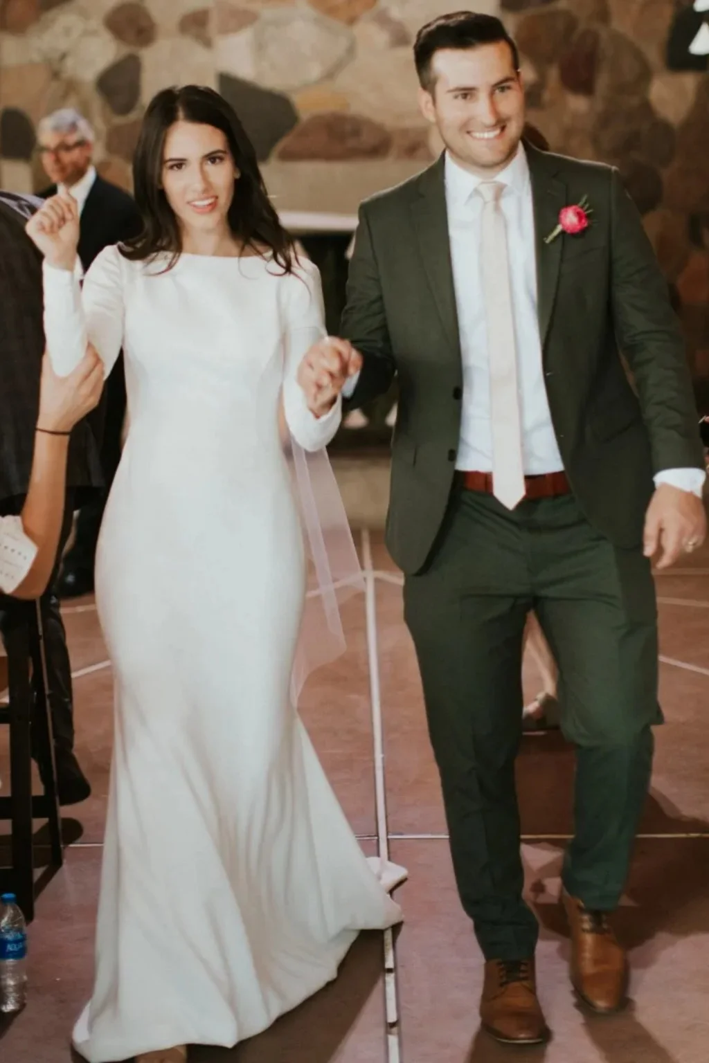 Женское свадебное платье с юбкой-годе