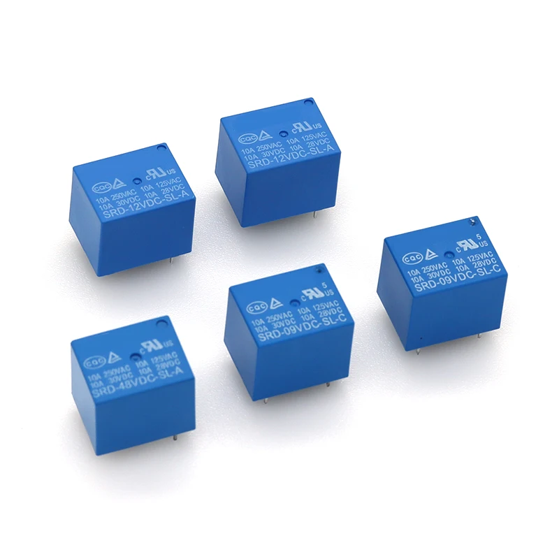 5/20/50PCS Javino Relay SRD-5VDC-SL-C SRD-12VDC-SL SRD-3VDC SRD-9V relays 4/5PINS 12V DC High Quality Javino - 5