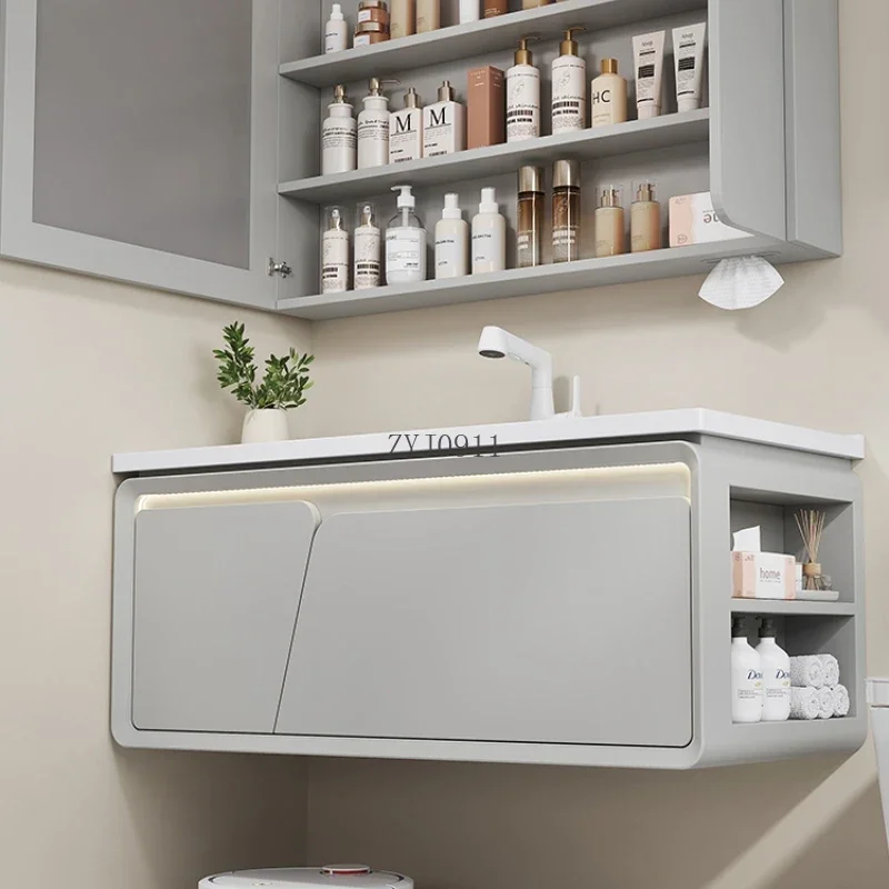Drawer Cabinet Filing Cabinets Bathroom Furniture Kitchen Medicine Washbasin Wooden Double Storage Luxury Shelf Space Saving Wc