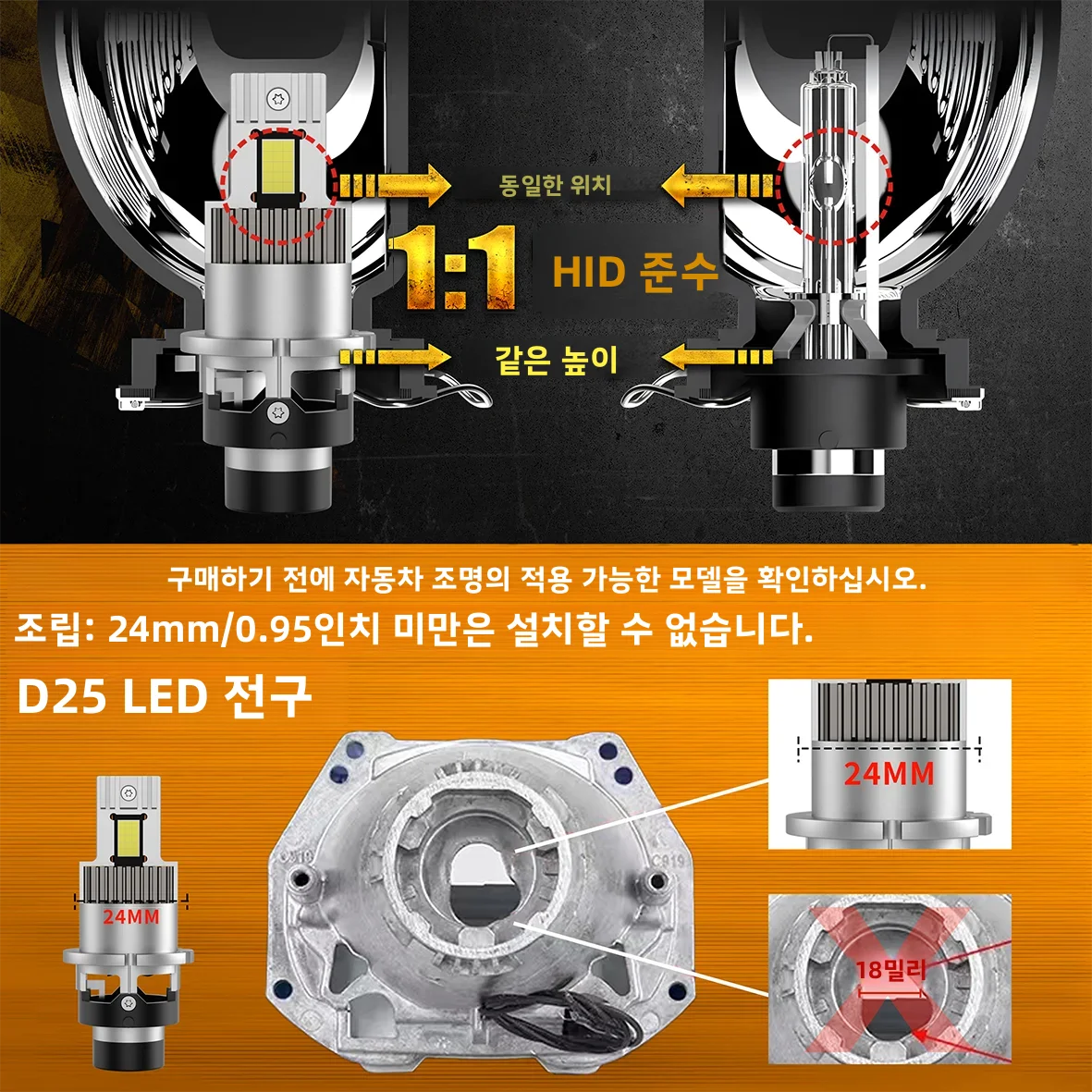 DZTR 1:1 D2S D4S D2R D4R LED 자동차 헤드라이트 전구 HID D1S D3S D5S 캔버스 D8S LED 전구 터보 자동차 램프 오토바이 라이트 플러그 앤 플레이