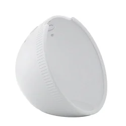 Durable Waterproof Silicone Speaker Cover - Shockproof Anti - Drop Protective Sleeve (White)