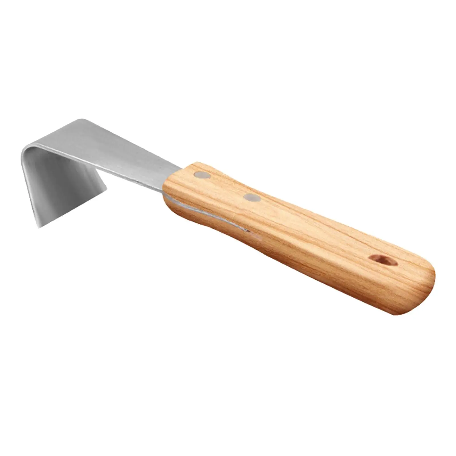 Bark Scraper Lightweight Crack Weeder Stainless Steel Woodworking Tool Multipurpose Bark Removal Tool Wood Handle Scraper putty knife scraper,wall scraper,paint scraper