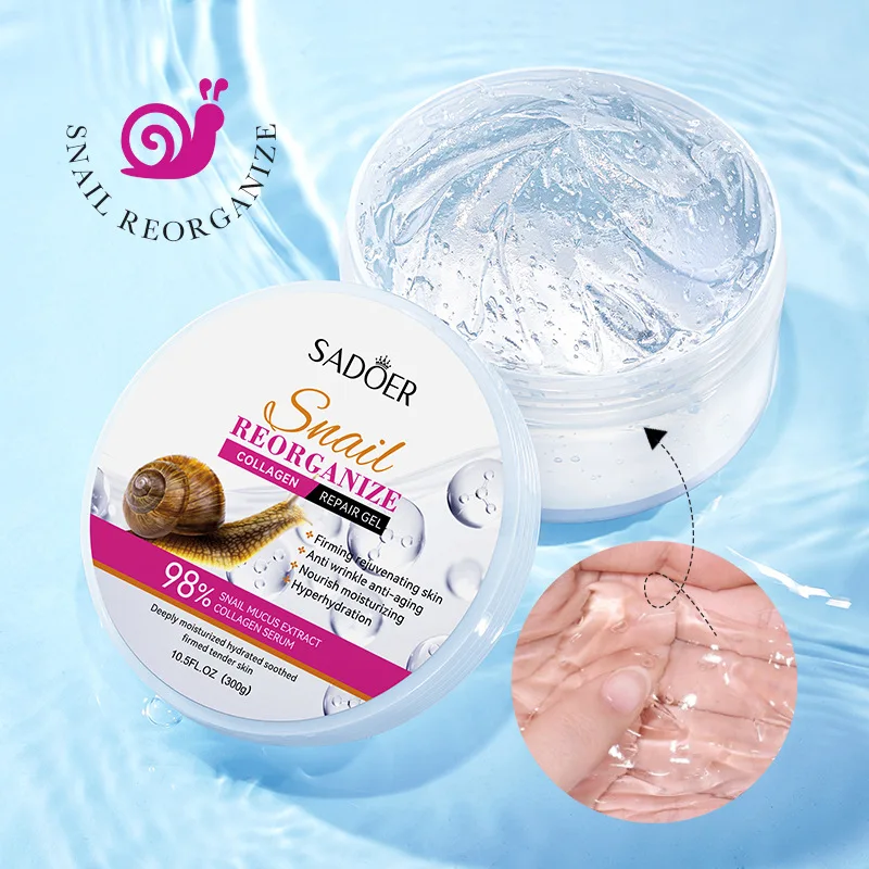 

SADOER Snail Collagen Face Gel Cream skincare Brightening Firming Creams Facial Moisturizing Face Cream Skin Care Products