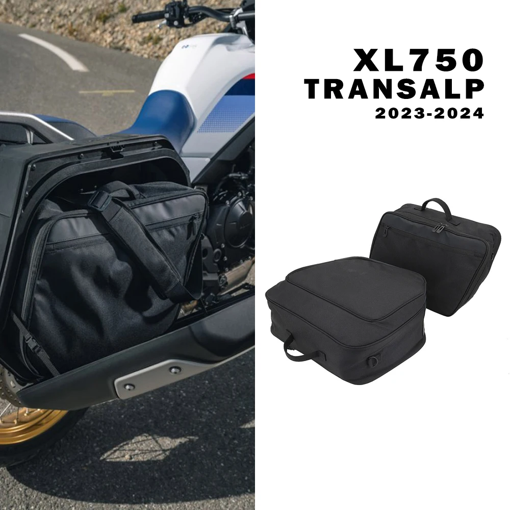 XL750 Transalp Accessories Motorcycle New Top Box Storage Bag for Honda XL 750 Side Case Inner Waterproof Nylon