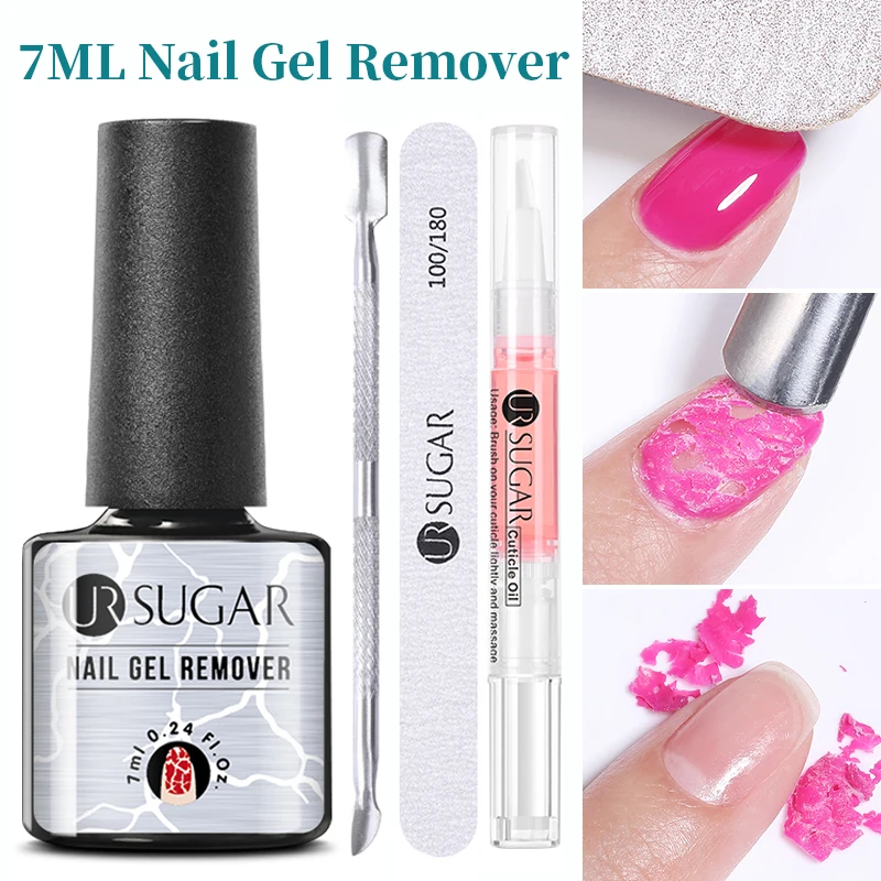 Ur Sugar 3-5 Minuti Fast Remover Magic Remover Gel Nail Polish Soak Off Uv Led Gel Semi-Permanente Manicure Nail Polish Remove Tool