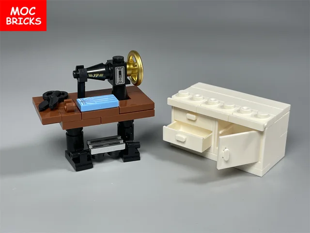Singer Sewing Machine in LEGO (by - Beyond the Brick