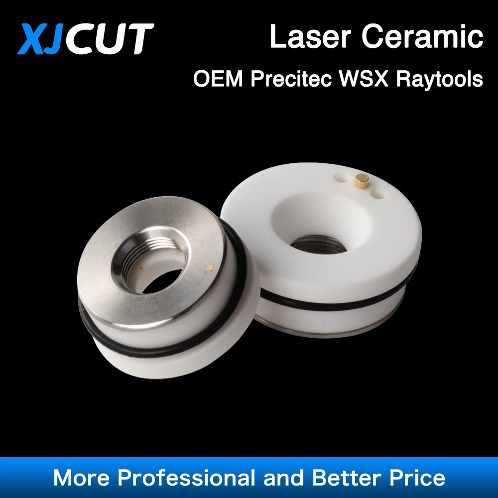 

Laser Ceramic 28/32mm OEM Precitec/WSX/Raytools Ceramic KT B2 CON P0571-1051-00001 Nozzle holder For Fiber Laser Cutting Head