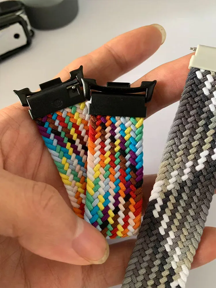 Braided Solo Loop Sport Fabric Strap