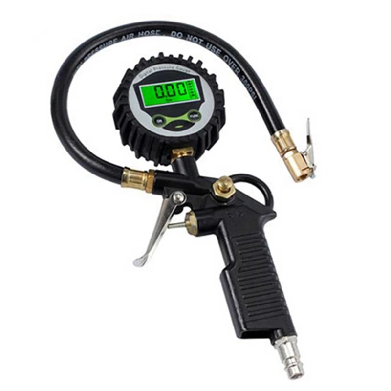 

Car EU Tire Air Pressure Inflator Gauge Vehicle Tire Tester Car Tire Manometer LCD Backlight Display LED Digital