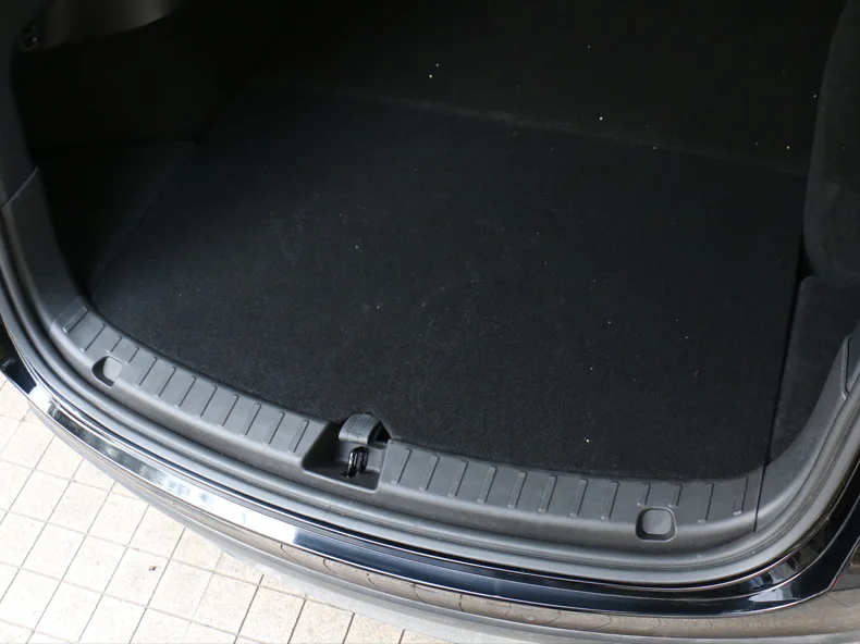 For Tesla Model Y Juniper 2025 Trunk Threshold Strip TPE Mats Sill Guard Rear Ca