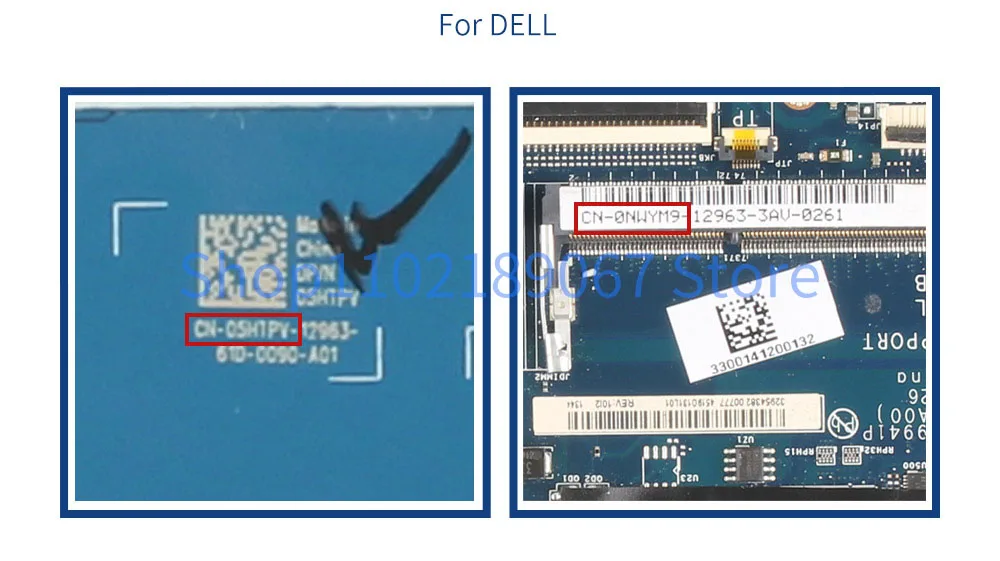 DAY22AMB6E0-DDR3 Placa-mãe para notebook para HP Pavilion,