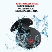 KAK ประตูแม่เหล็ก 304 สแตนเลสสตีลประตูซ่อนผู้ถือประตูจับชั้นเล็บ Doorstop เฟอร์นิเจอร์ฮาร์ดแวร์ 5