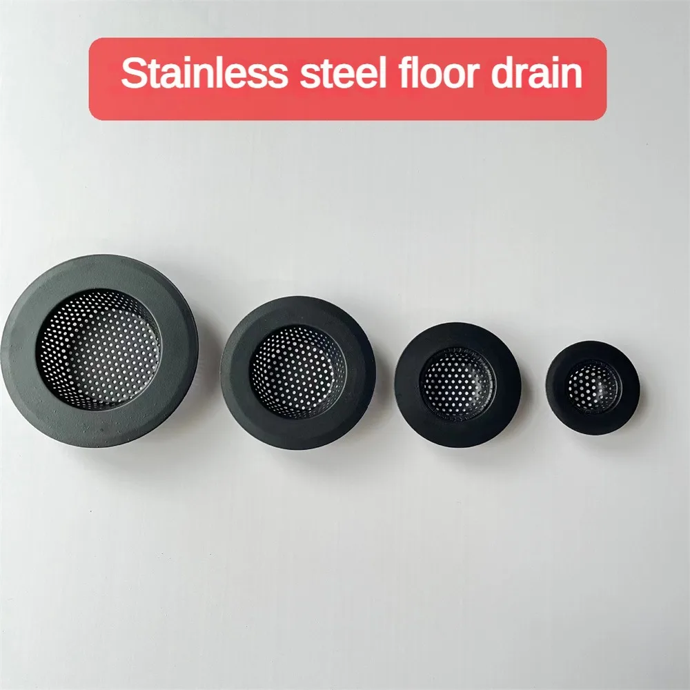Kitchen Sink Filter Stainless Steel Mesh Sink Strainer Bathroom Strainer Drain Hole Trap Waste Screen Tools