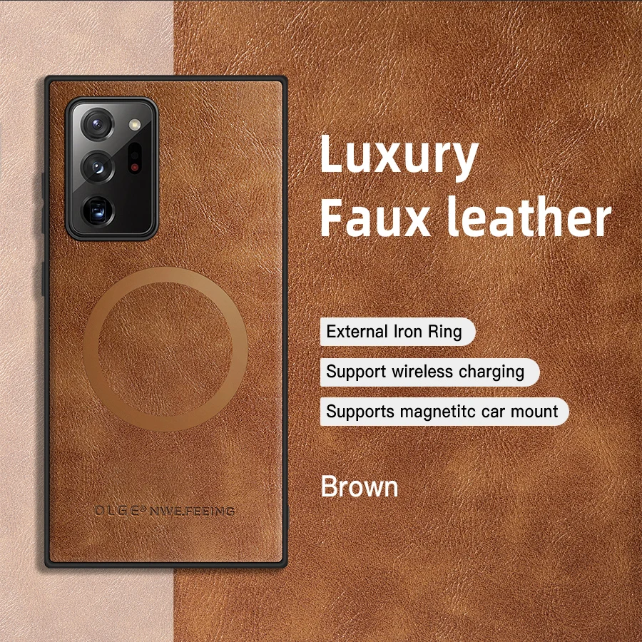 Luxury Leather Cover - Premium Phone Case for Ultimate Protection and Style