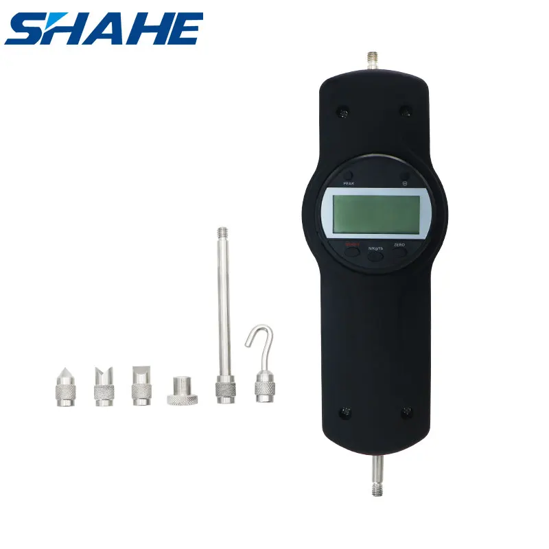 Shahe Portable Digital Force Meter Dynamometer Digital Push Pull Gauge