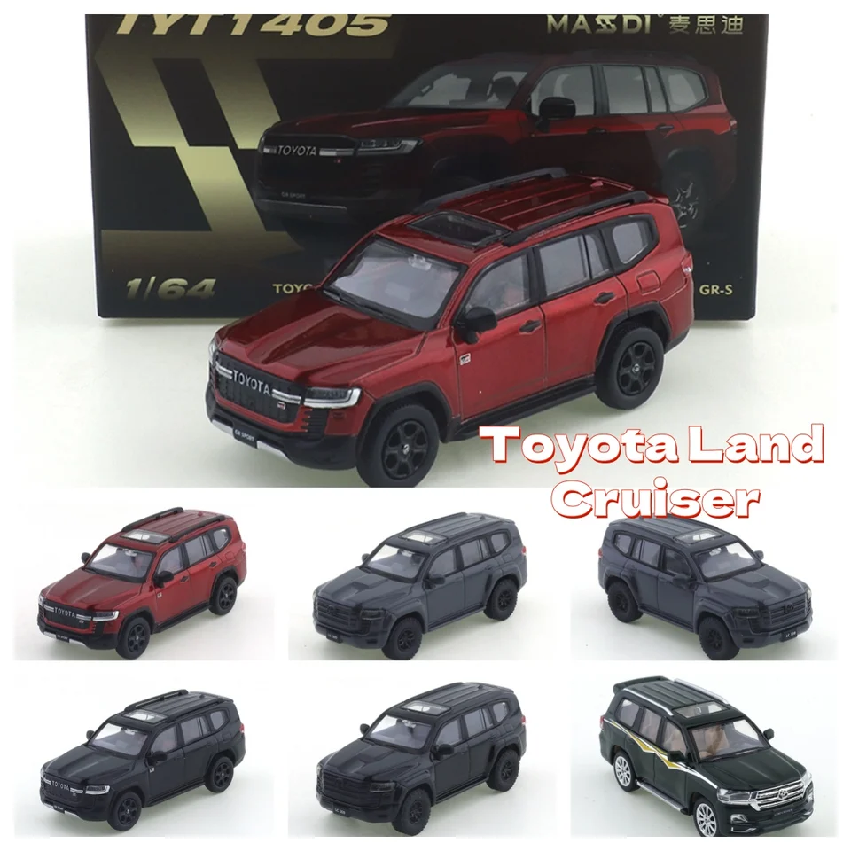 In Stock Masdi 1:64 Toyota Land Cruiser Lc300 Gr-S Alloy