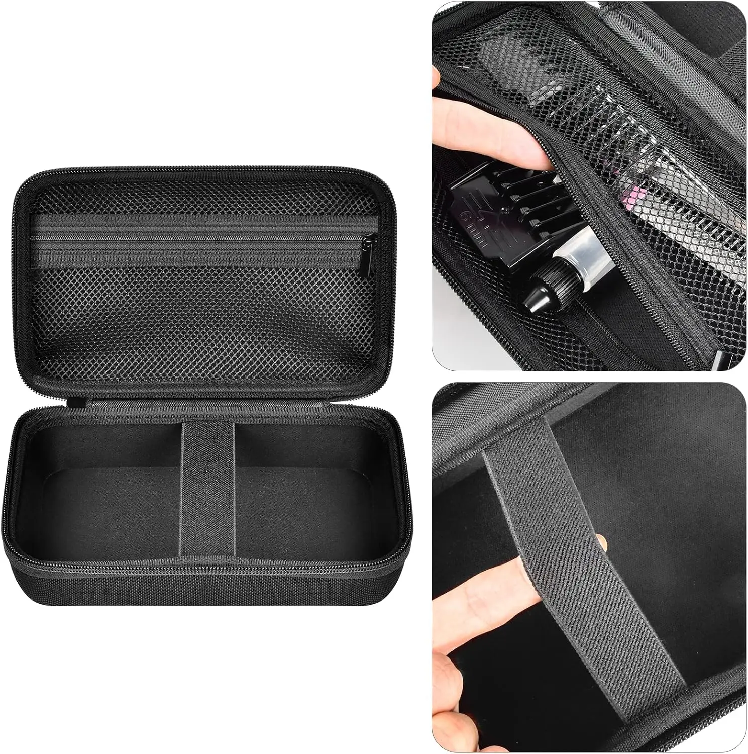 Case Compatible with Hair Clipper Barber Trimmer Travel Storage Organizer for T Finisher Liner and Other Grooming Kit