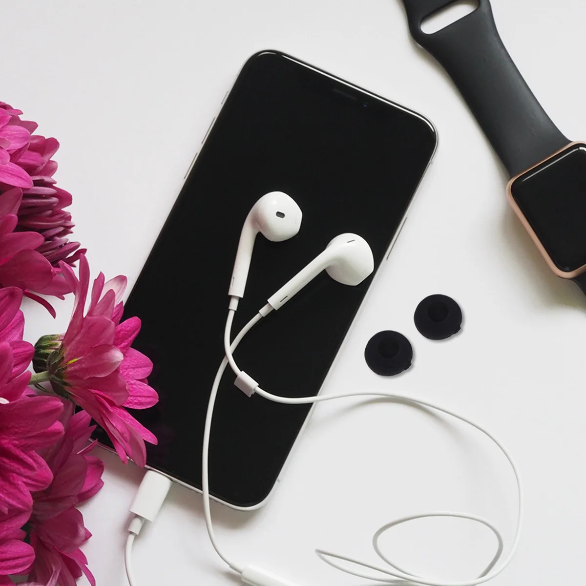 

10 PCS Head Phones Earphone Sponge Cover Protective Case Headphone Pads Headset Covers