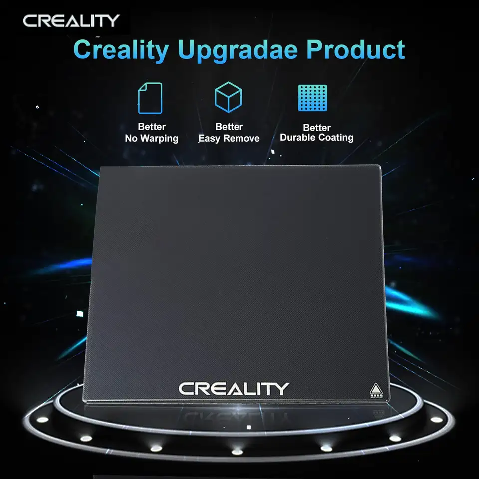 Creality Ender 3 Glass Bed Upgraded 3D Printer Tempered Glass Plate Build Surface 235x235x4mm for Ender 3/Ender 3 Pro/Ender 3 V2 image 2